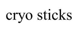 CRYO STICKS trademark
