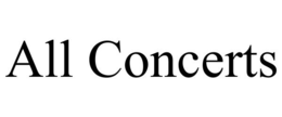 ALL CONCERTS trademark