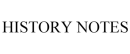 HISTORY NOTES trademark