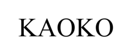 KAOKO trademark
