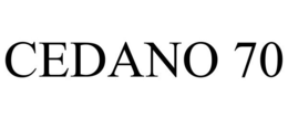 CEDANO 70 trademark