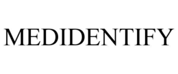 MEDIDENTIFY trademark