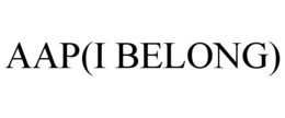 AAP(I BELONG) trademark