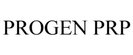 PROGEN PRP trademark