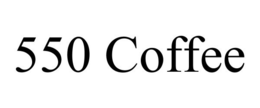 550 COFFEE trademark