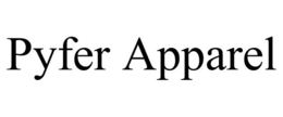 PYFER APPAREL trademark