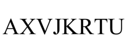 AXVJKRTU trademark