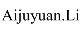 AIJUYUAN.LI trademark