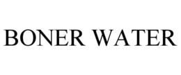 BONER WATER trademark