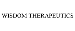 WISDOM THERAPEUTICS trademark