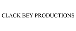 CLACK BEY PRODUCTIONS trademark