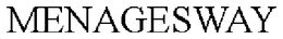 MENAGESWAY trademark