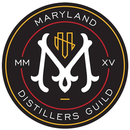 M MARYLAND DISTILLERS GUILD MMXV trademark