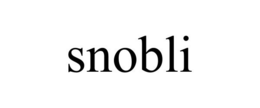 SNOBLI trademark
