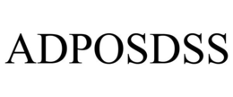 ADPOSDSS trademark