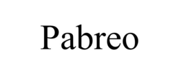 PABREO trademark