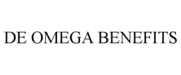 DE OMEGA BENEFITS trademark