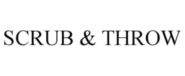 SCRUB & THROW trademark