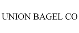 UNION BAGEL CO trademark