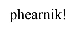 PHEARNIK! trademark