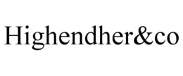 HIGHENDHER&CO trademark