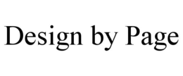 DESIGN BY PAGE trademark
