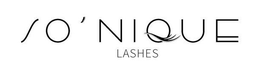 SO'NIQUE LASHES trademark