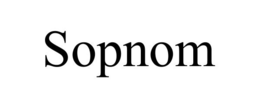 SOPNOM trademark