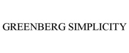 GREENBERG SIMPLICITY trademark