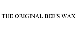 THE ORIGINAL BEE'S WAX trademark