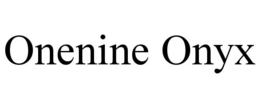 ONENINE ONYX trademark