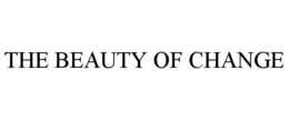 THE BEAUTY OF CHANGE trademark