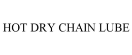 HOT DRY CHAIN LUBE trademark