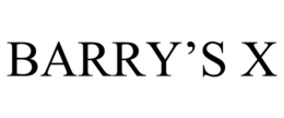 BARRY'S X trademark