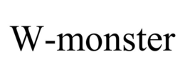 W-MONSTER trademark