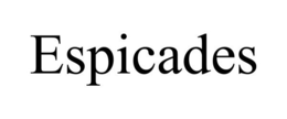 ESPICADES trademark
