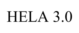 HELA 3.0 trademark