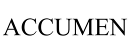 ACCUMEN trademark