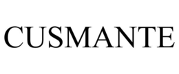 CUSMANTE trademark