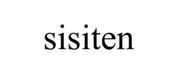 SISITEN trademark