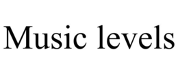 MUSIC LEVELS trademark