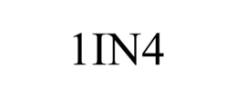 1IN4 trademark