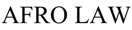 AFRO LAW trademark