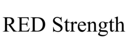 RED STRENGTH trademark