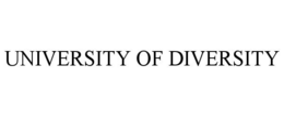UNIVERSITY OF DIVERSITY trademark