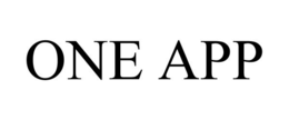 ONE APP trademark