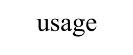 USAGE trademark