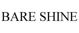 BARE SHINE trademark