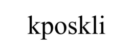KPOSKLI trademark