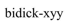BIDICK-XYY trademark
